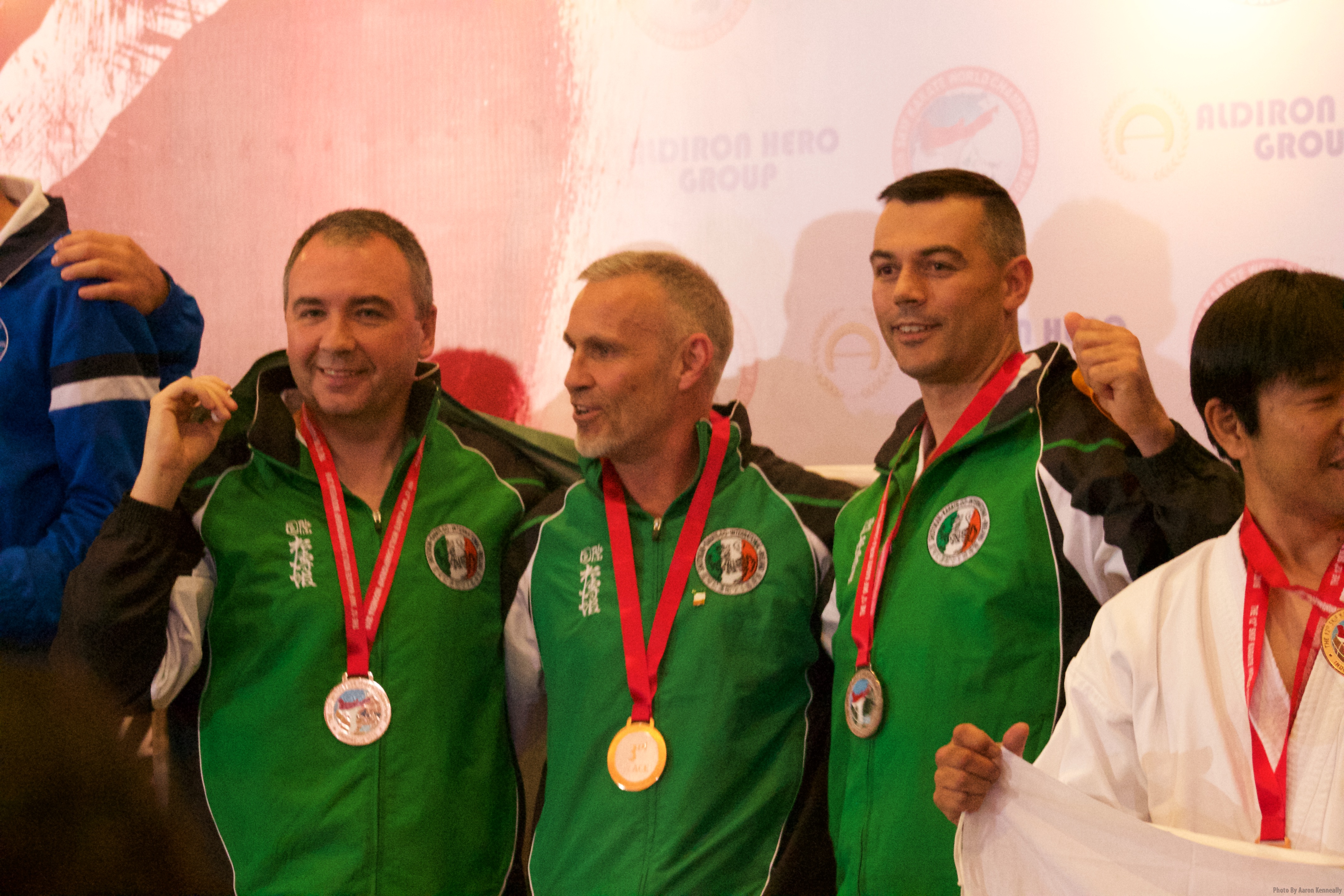 Bronze for Masters Team Kumite at 12th SKIF World Championships