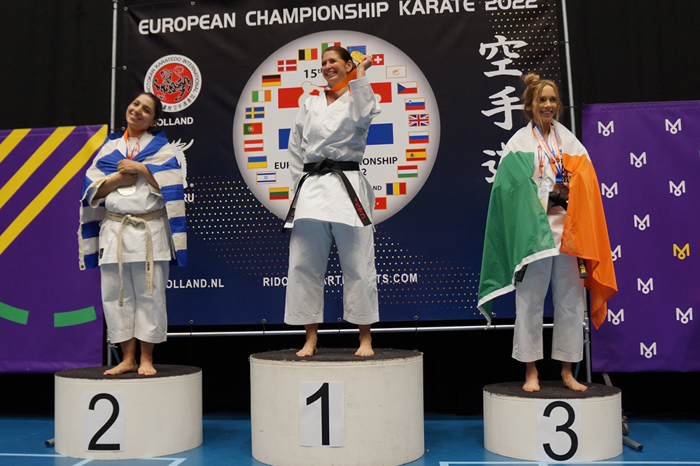 European Bronze in Kata for Eadaoin Coleman