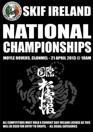 SKIF Ireland National Championships 2013