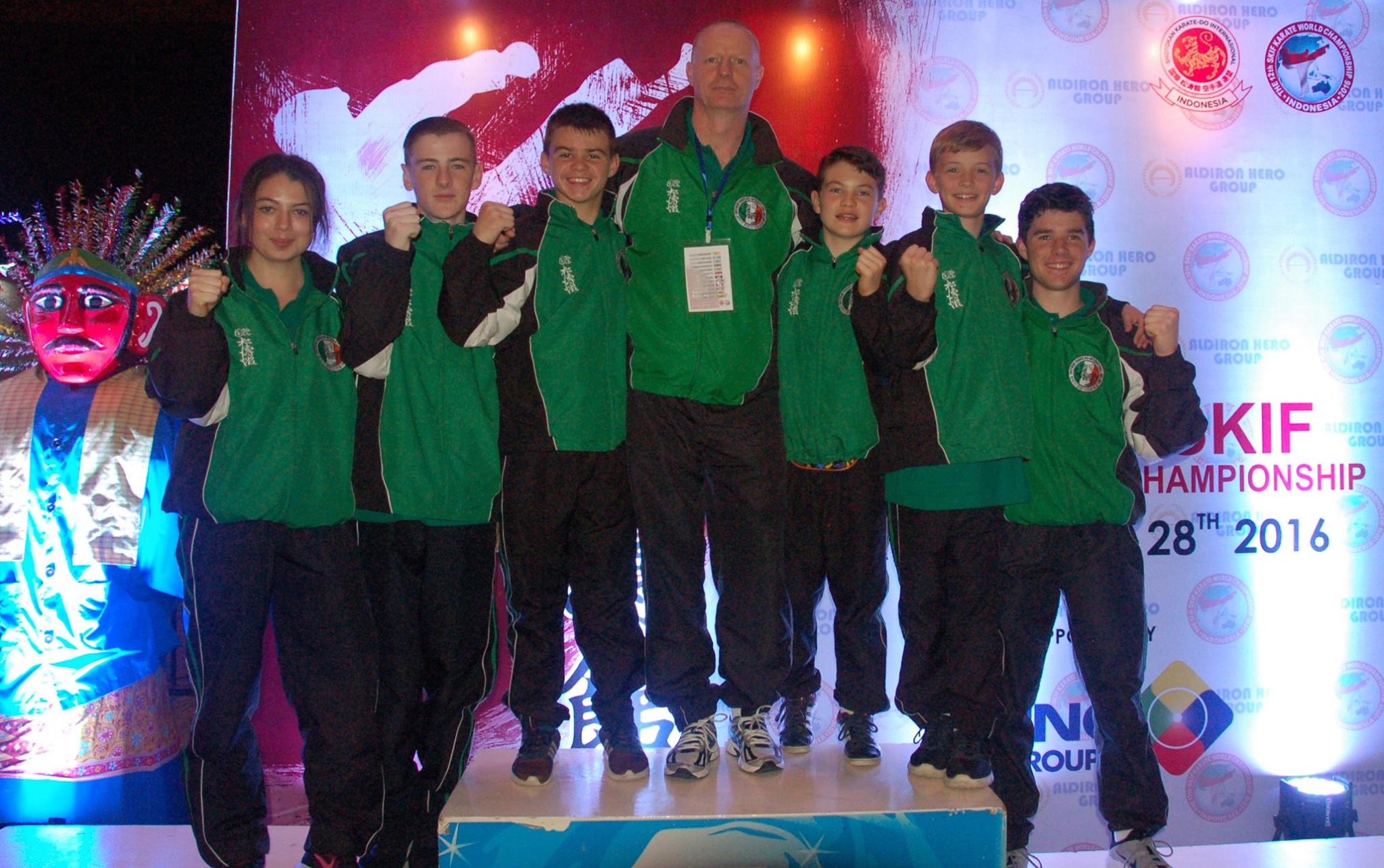 SKIF Ireland Juniors get first World Championships Experience