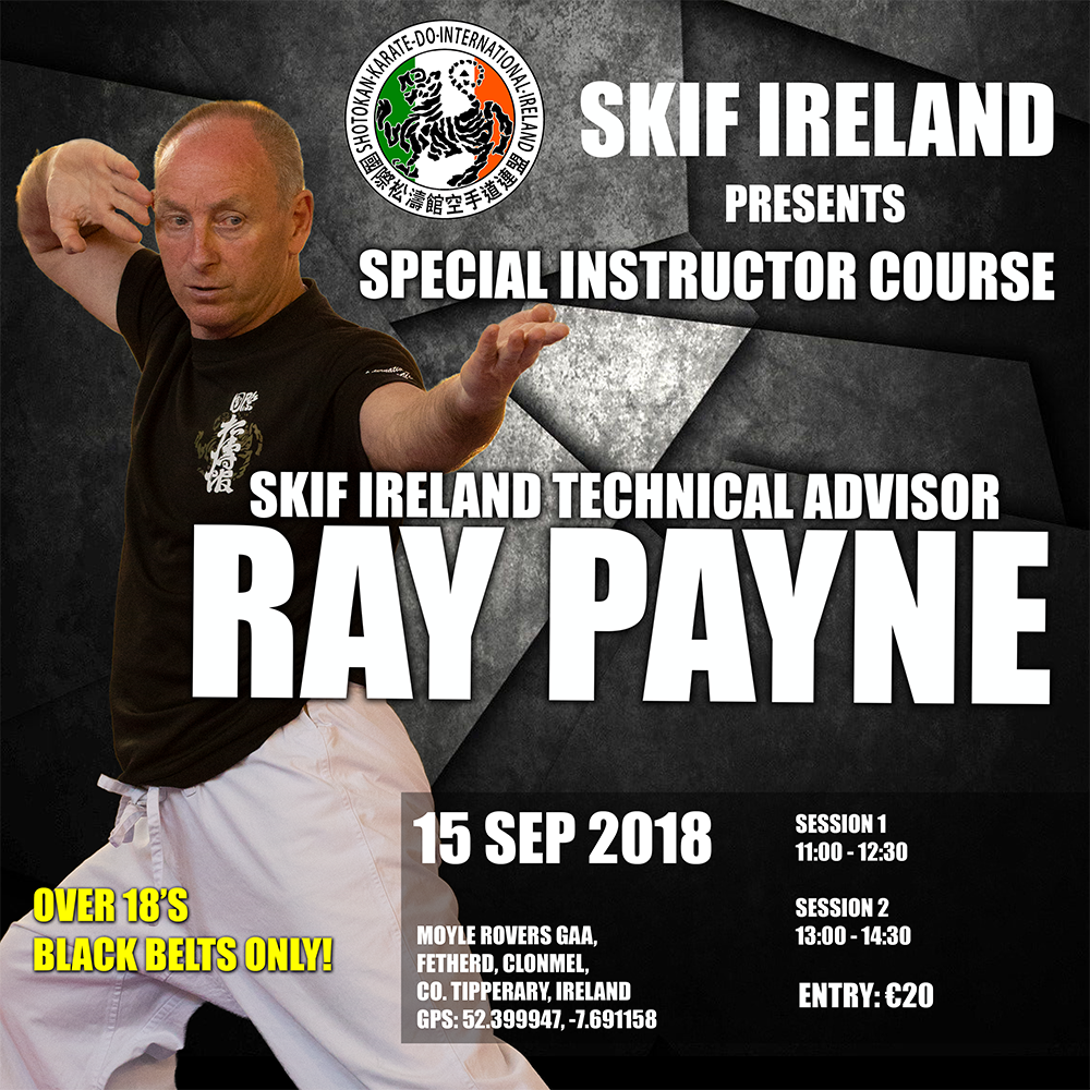 2018 Ray Payne Special Instructor Course