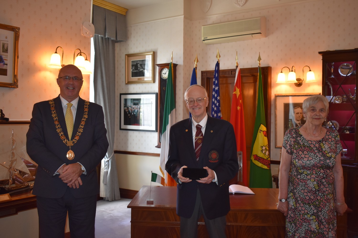 Cork City Hall Recognises Sensei Greg Manning for years of service