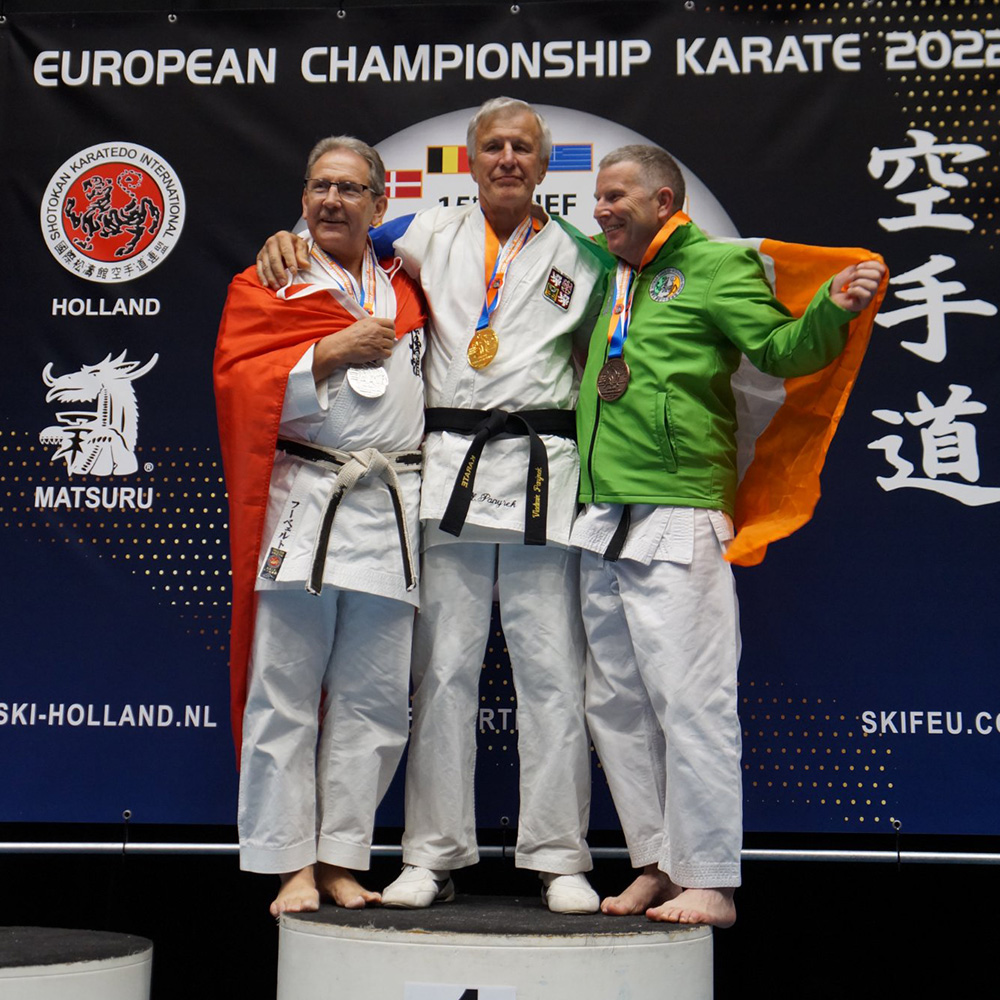 European Bronze in Kumite for Michael Corbett